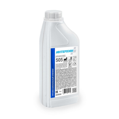 ИНТЕРХИМ 505, низкопенное средство для регулярной очистки напольных покрытий